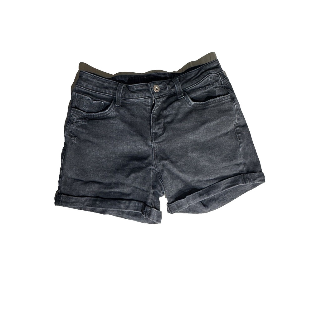 Arizona Size 3 Black Denim Jean Shorts Women's